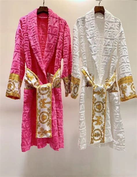 versace pink dressing gown|Versace bathrobe kenya.